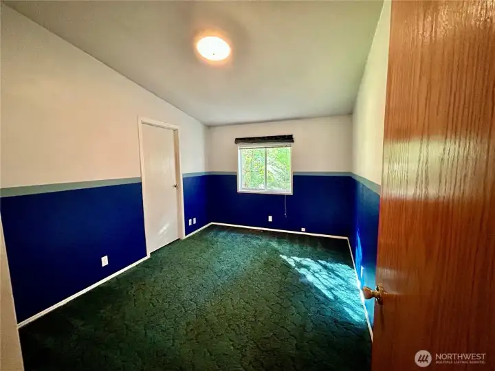 Bedroom number 3, Go Hawks!!!