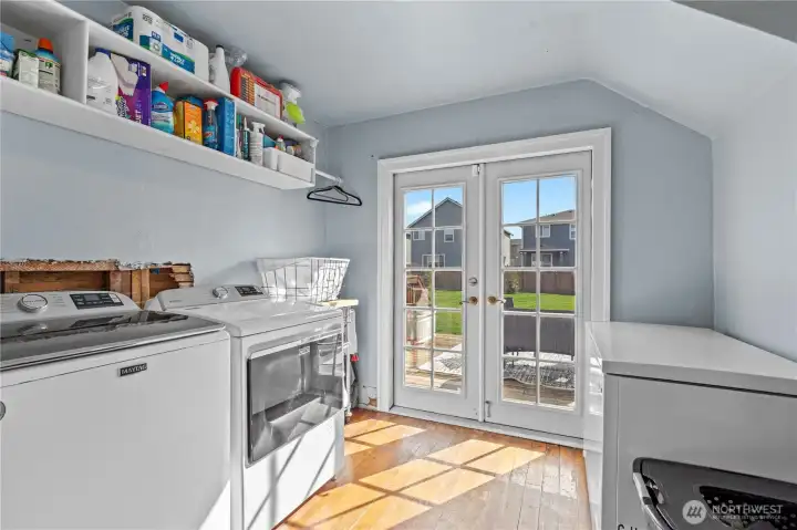 Laundry/mudroom.