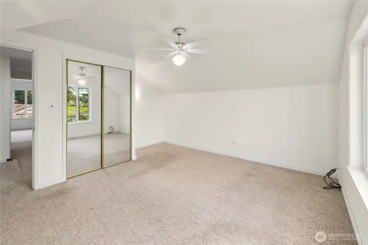 Another view of 3rd bedroom upstairs.