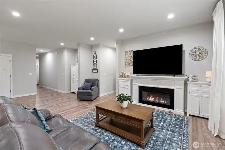 Fireplace in Living Room