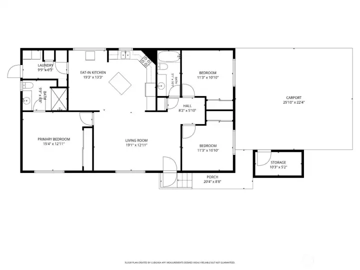 Floor plan provided for reference to help visualize the layout and flow of the home. Floor plan provided for reference to help visualize the layout and flow of the home.