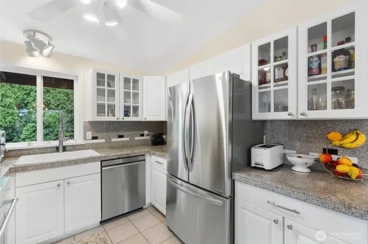 Updated kitchen appliances