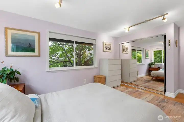 Comfortable and large bedroom