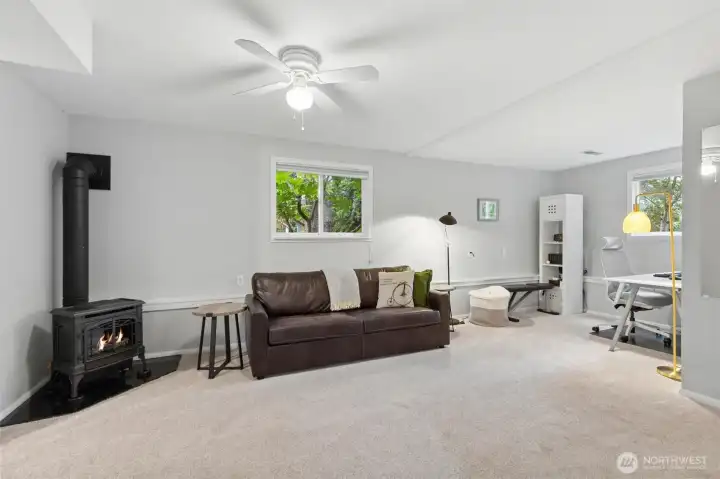Living room with generous space