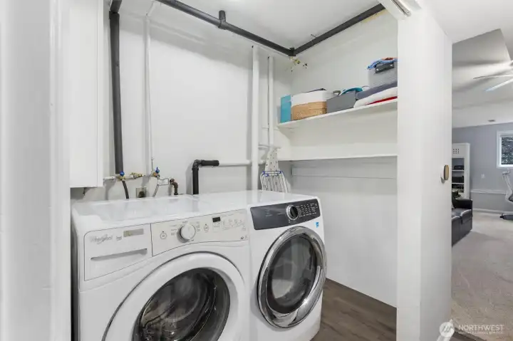 Dedicated laundry area