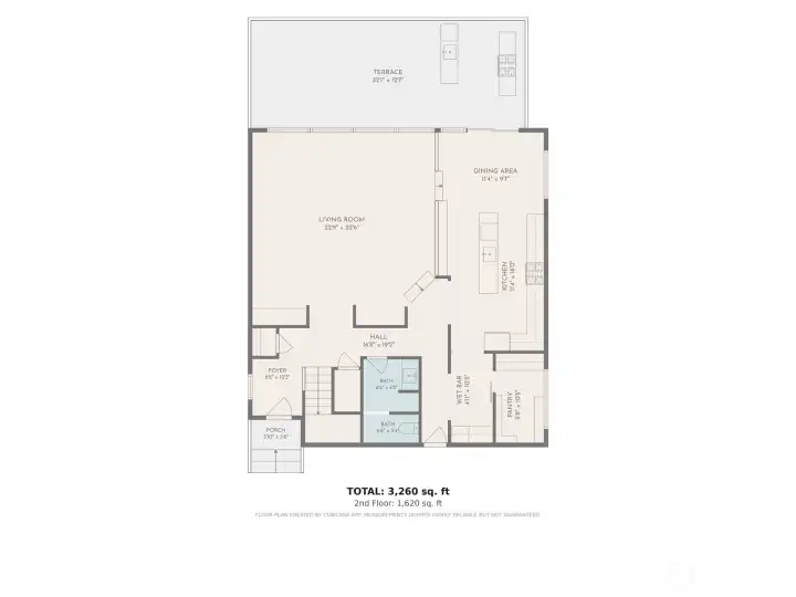 Floorplan: Main level. Floorplan: Main level.