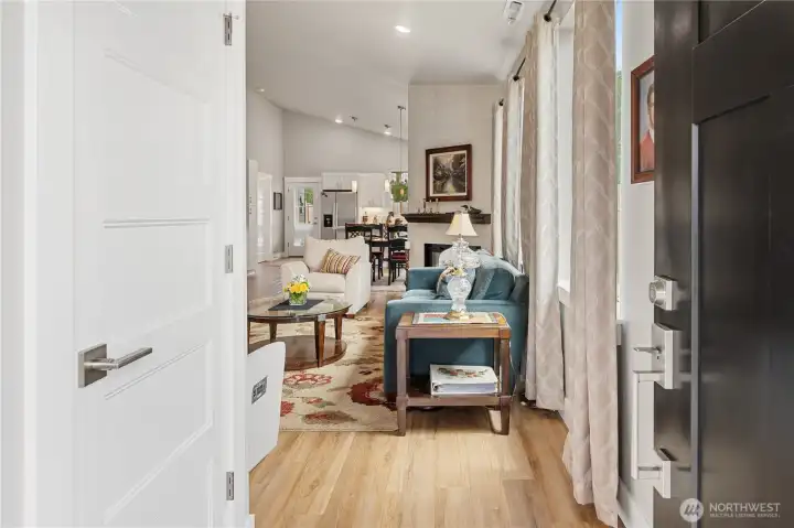Front Entry – Open Living Area