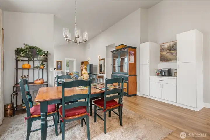Dining Area with Modern Finishes