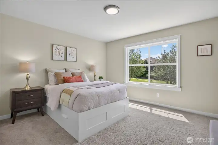 one of the good sized guest rooms.