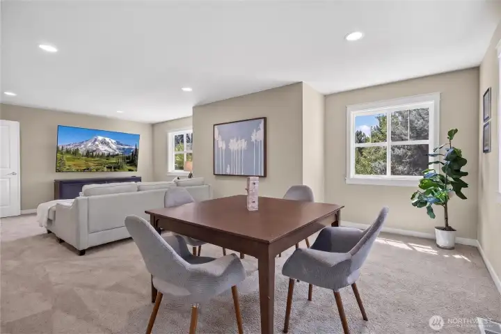 Another angle of this wonderful space.