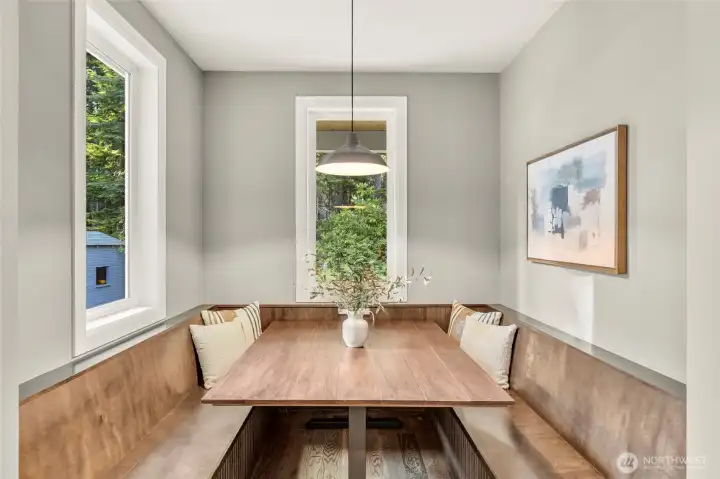 Built in Breakfast nook