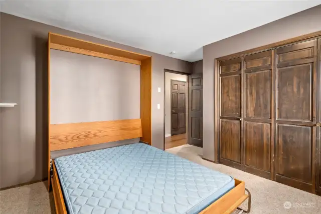 Bedroom 3 with a murphy bed.