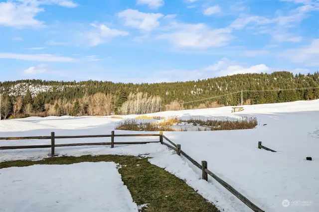 Sun Country Golf Course is right out your back door! Gaze out at all the water fowl that visit the golf course ponds, sled down the winter sled hill (just off to the right) for a day of winter fun and frolic. Summers are the best!  Kick back and BBQ on your back patio which is also set up for a hot tub!