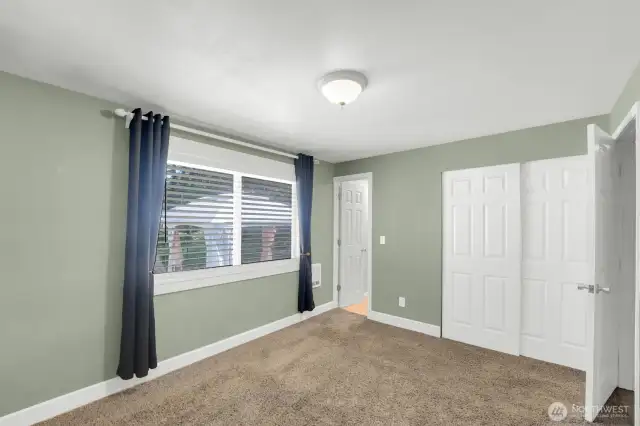inside the primary bedroom
