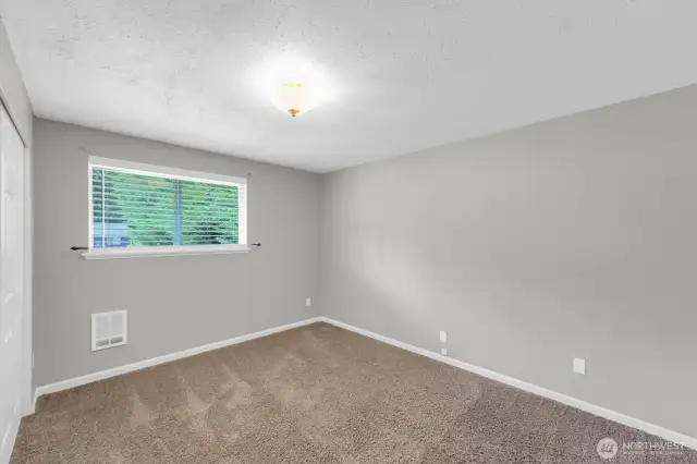 As you enter bedroom 3