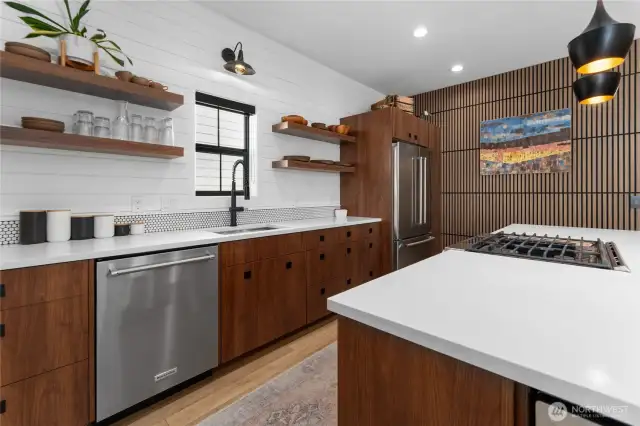 Stainless Steel KitchenAid appliances