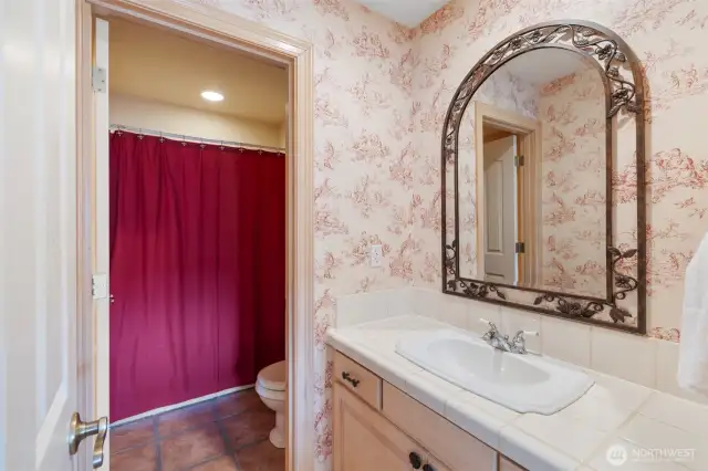 upstairs bath