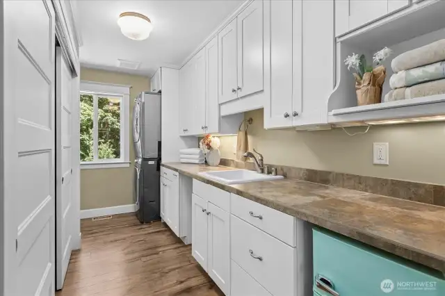 Upstairs spacious Laundry Room