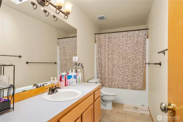 Full Bathroom with Skylight