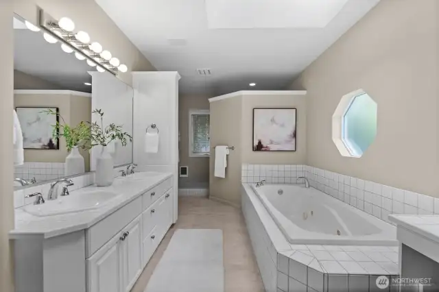 primary bathroom