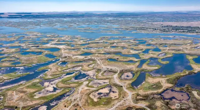 Aerial ~ Potholes Reservoir