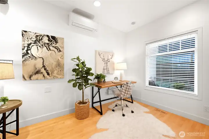 Office area-perfect for homework or online meetings.