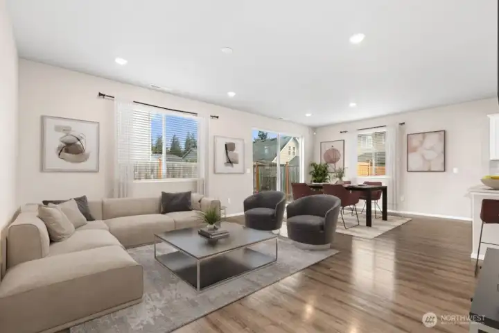 *Room is Virtually Staged to show how it looks with Furniture*