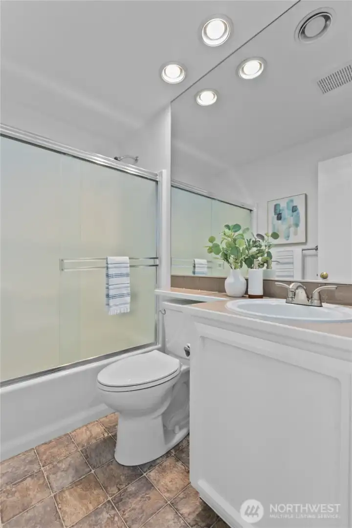 Main hallway bathroom.