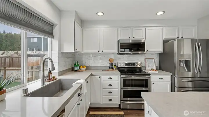 Stainless appliances