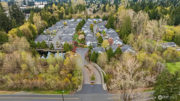 The Lovely Subdivision of Natures Walk is tucked back into this quiet location