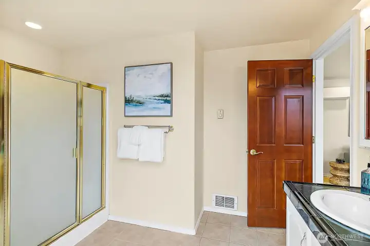 3/4 studio bath and living space offers exceptional versatility.
