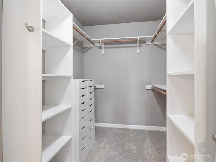 Primary Walk-in Closet