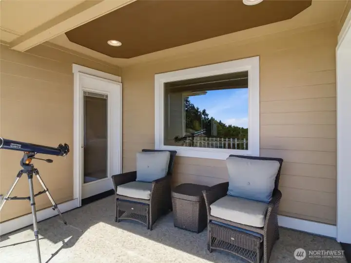 Shared Patio between the Two Primary Suites