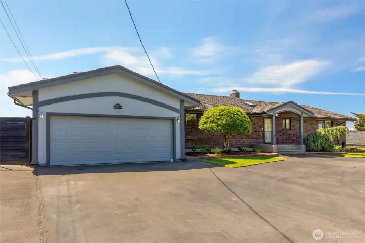 Beautiful view home on Browns Point with circular driveway. Plenty of off street parking.
