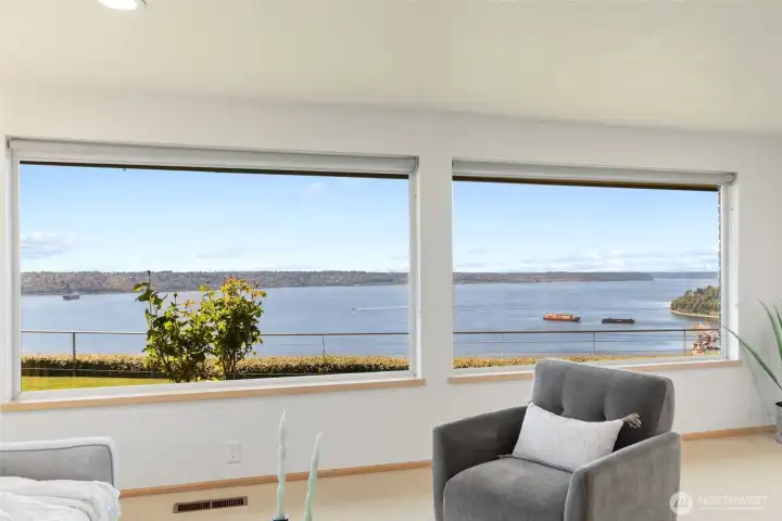 View from the family room.