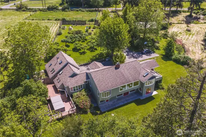 Surrounded by Gardens, Fruit Orchard & Pastures