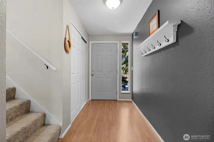 Bright and open entry way