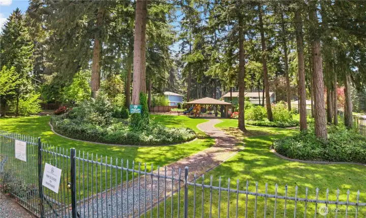 Private park for neighborhood