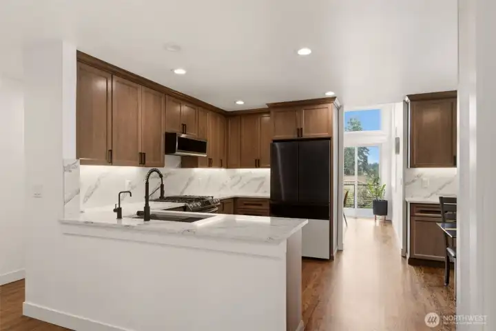 Kitchen from Family Room