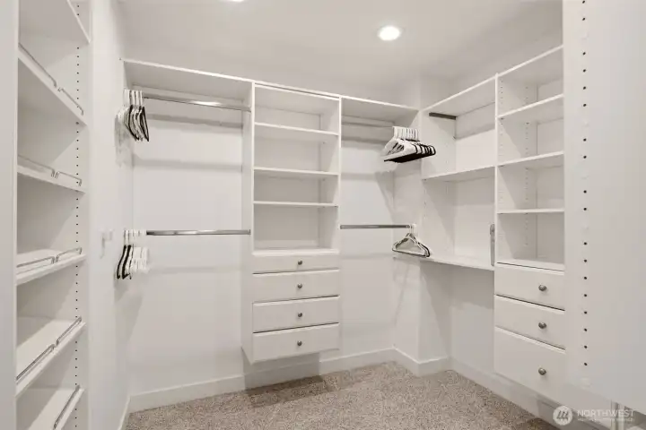 Primary Walk-in Closet
