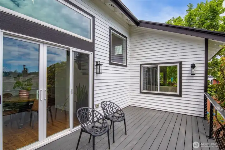 Deck Off Dining Room, Mountain View