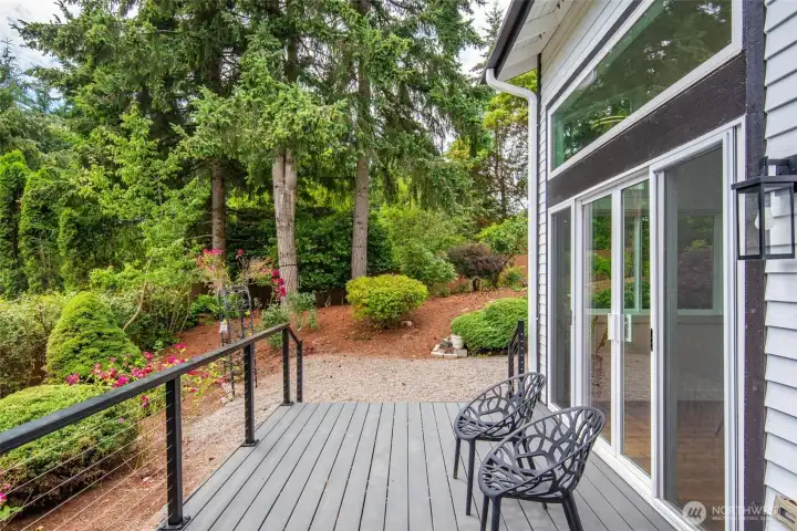 Deck Off Dining Room, Mountain View