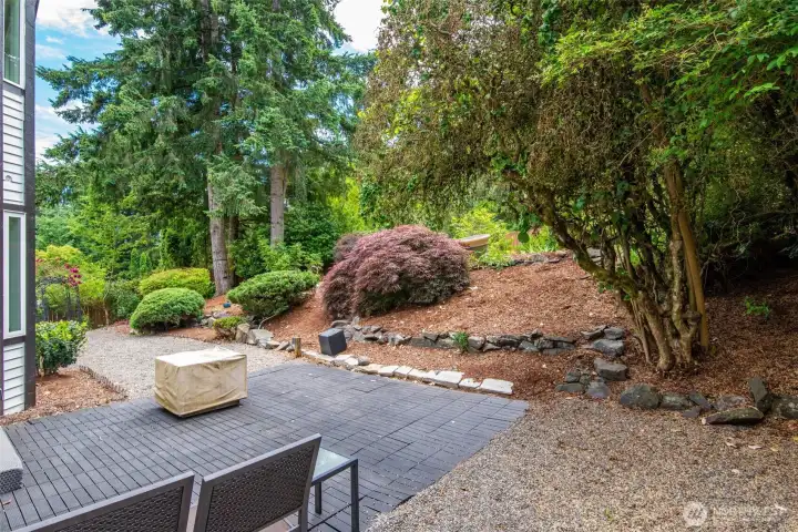 Patio Area off Family Room, Kitchen