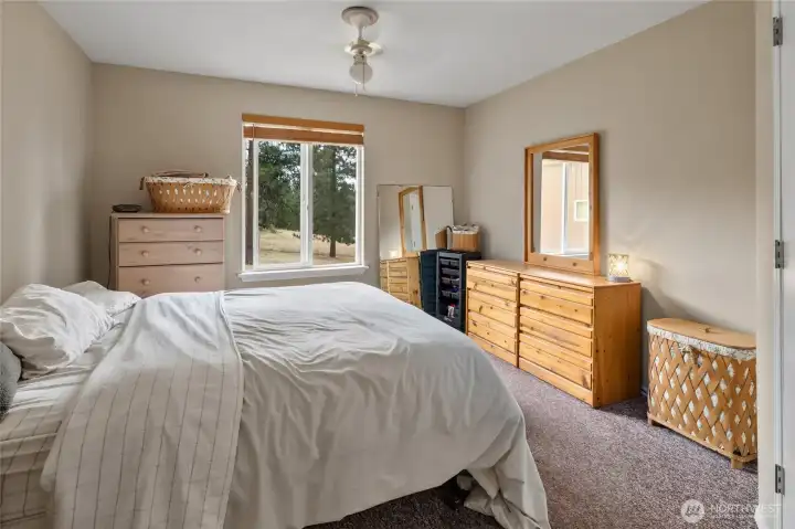 Main floor bedroom. Main floor bedroom.