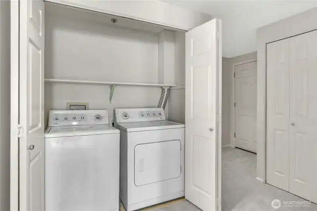 In-unit laundry