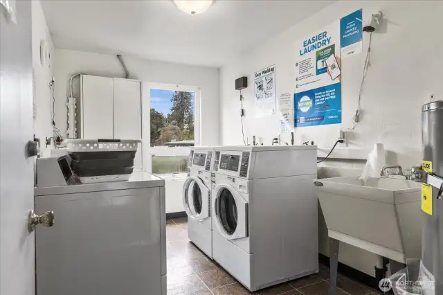 community laundry to use if you choose