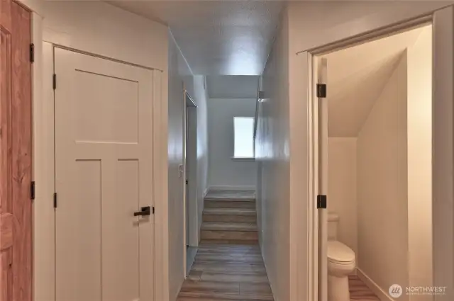 Hallway to upstairs