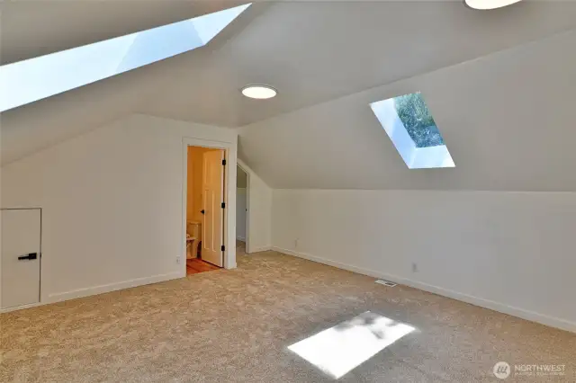 Upstairs family room