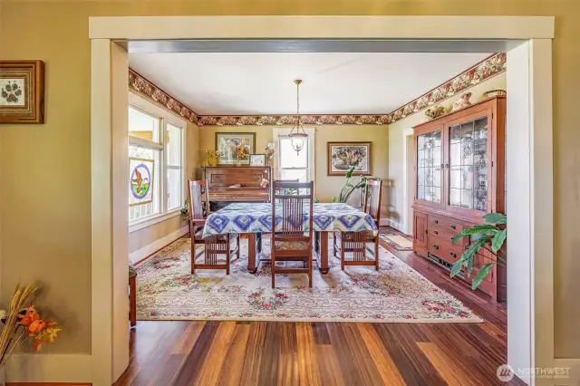 Enjoy effortless flow from the living room into the spacious dining area—ideal for hosting gatherings, holiday dinners, or casual nights with friends. Roomy enough to seat a crowd with comfort and style!
