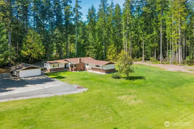 You will love this home & private setting on 2.85 acres and yet close to amenities. Aditional photos will WOW you and let you know this is fully remodeled and updated.